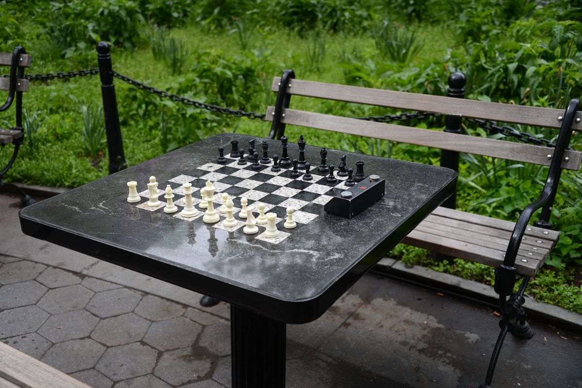 16-02 Chess Anyone At New York Washington Square Park